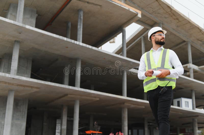 Engenheiro Civil em obra - VK Engenharia