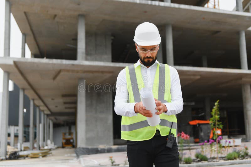 Engenheiro elaborando laudo técnico